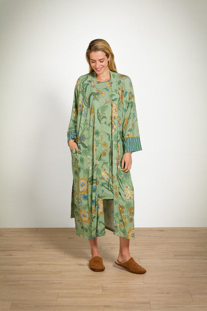 Destiny Long Sleeve Nightdress Safari Bloom
