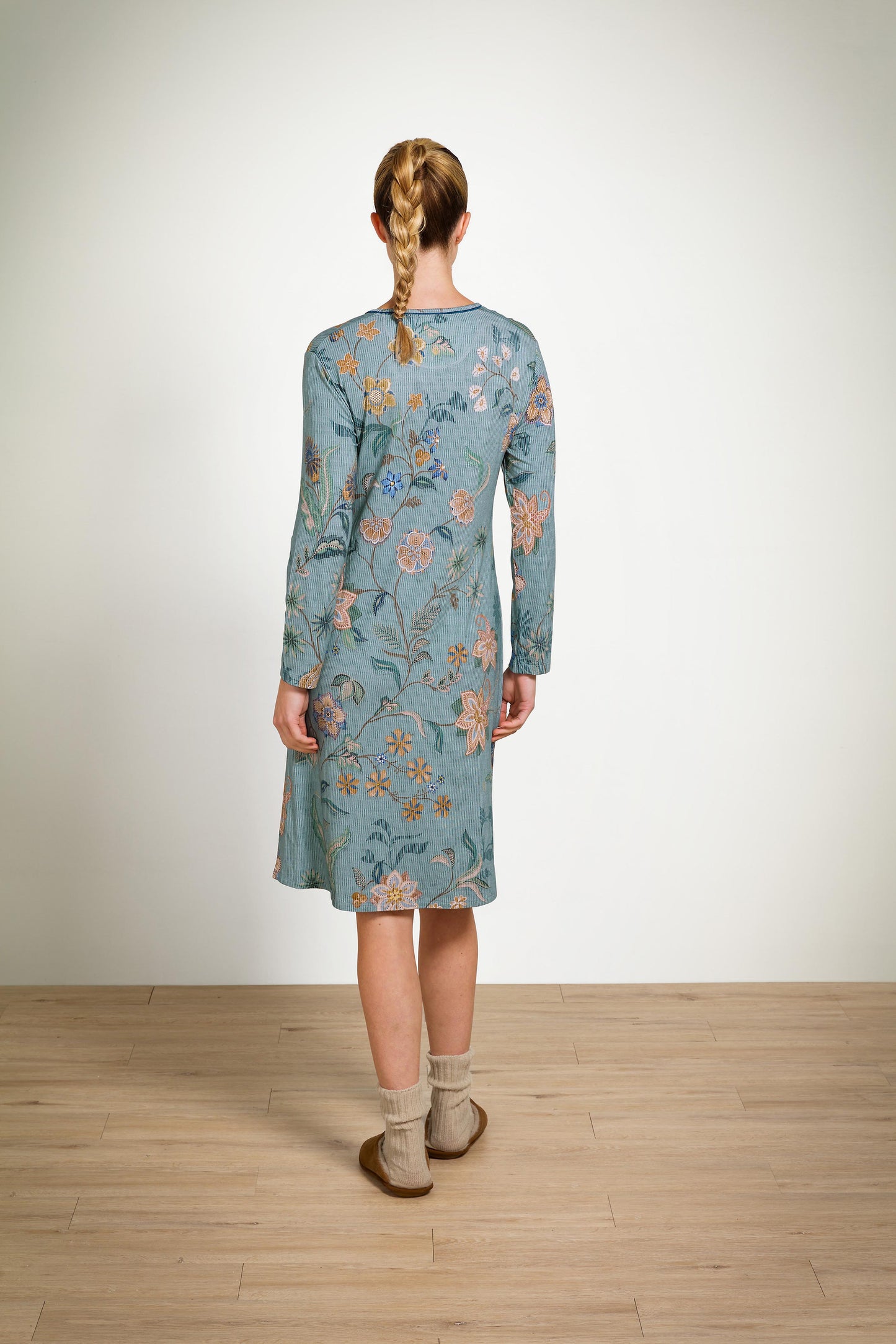 Destiny Long Sleeve Nightdress Safari Bloom