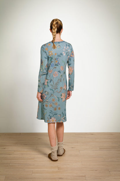 Destiny Long Sleeve Nightdress Safari Bloom