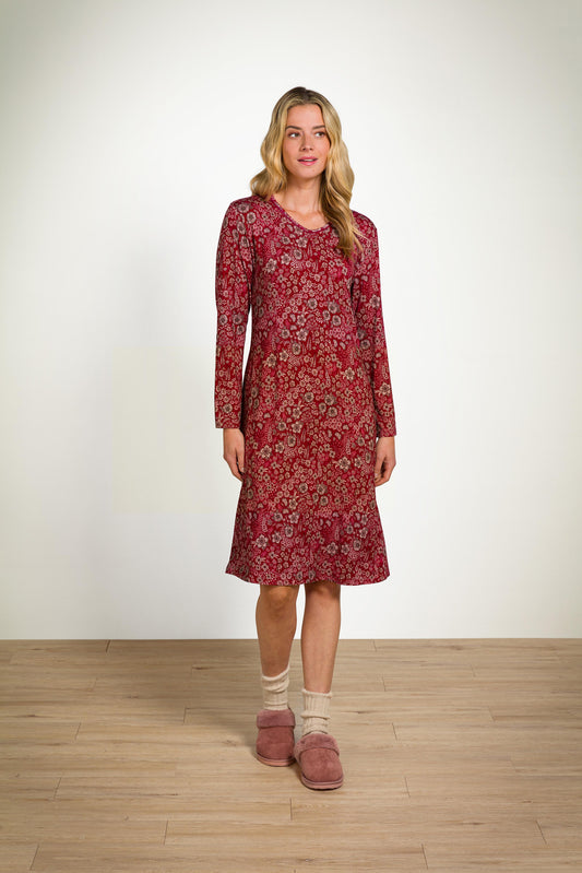Danai Long Sleeve Nightdress Daisy Dreams