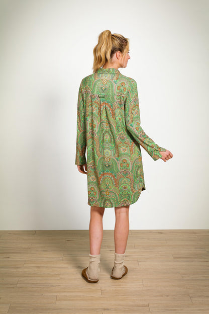 Daaltje Long Sleeve Nightdress Jabali