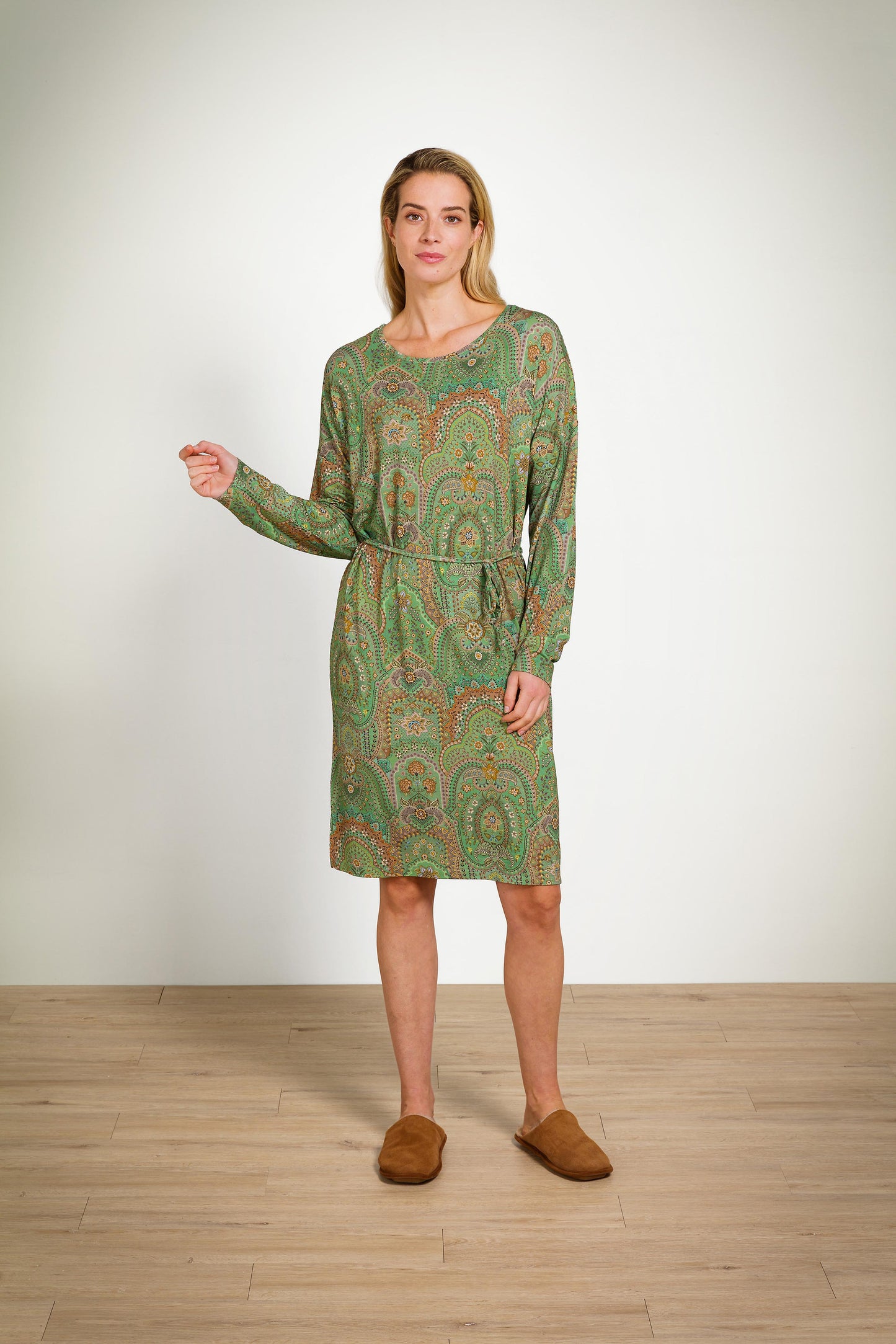 Dido Long Sleeve Nightdress Jabali