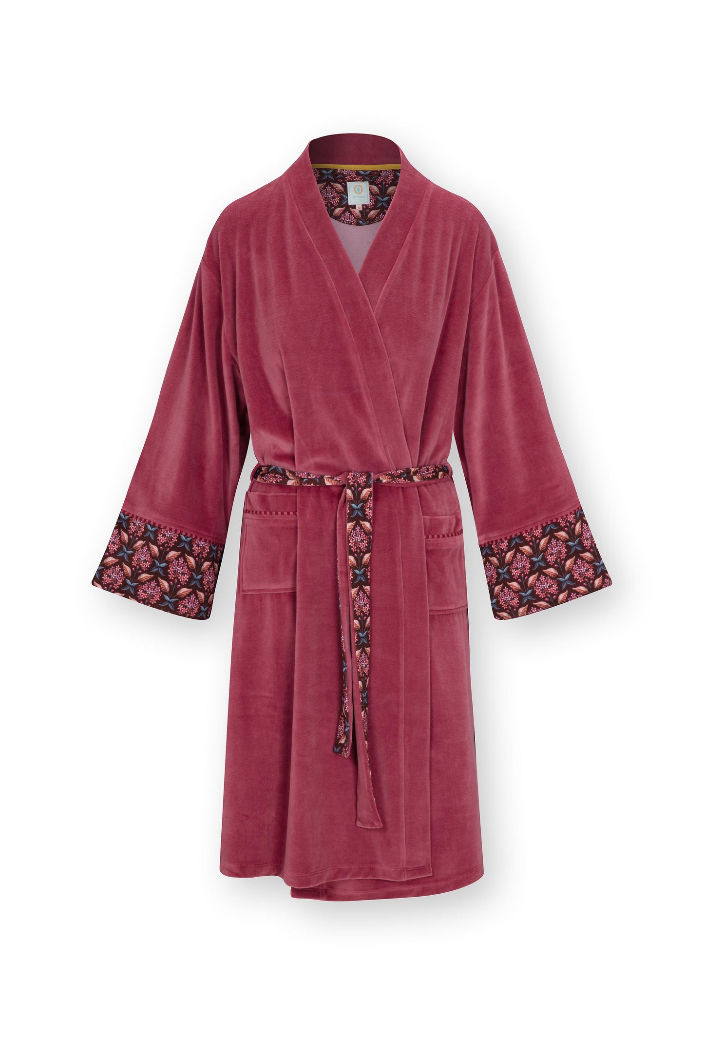 Naomi Kimono Velvet Solid