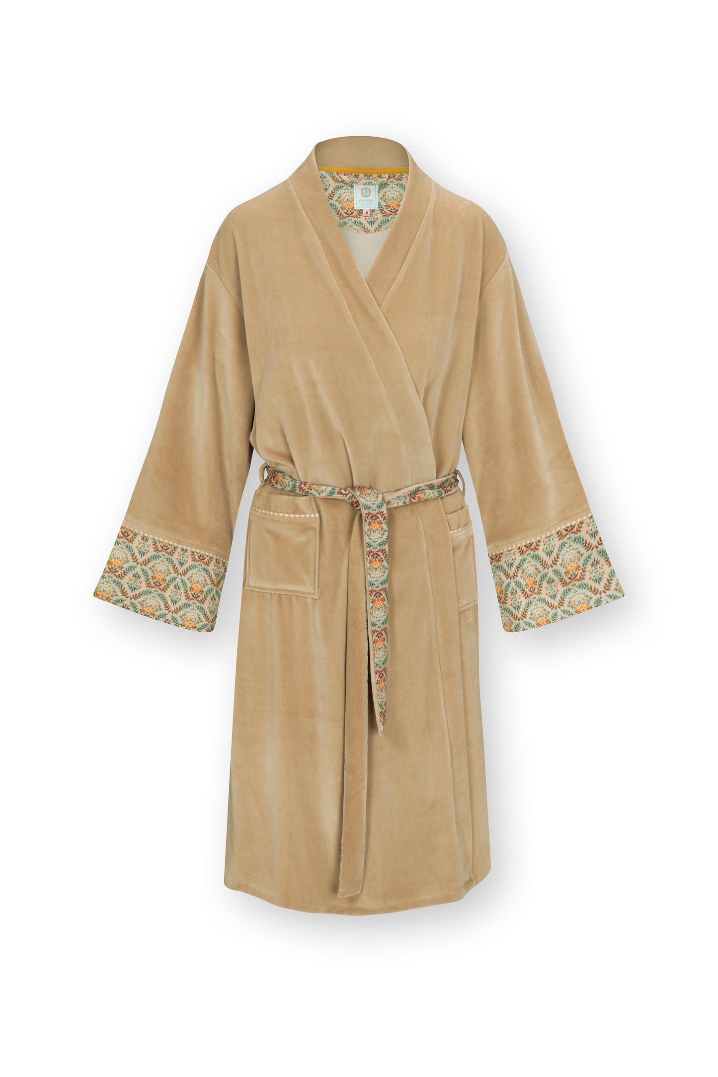 Naomi Kimono Velvet Solid