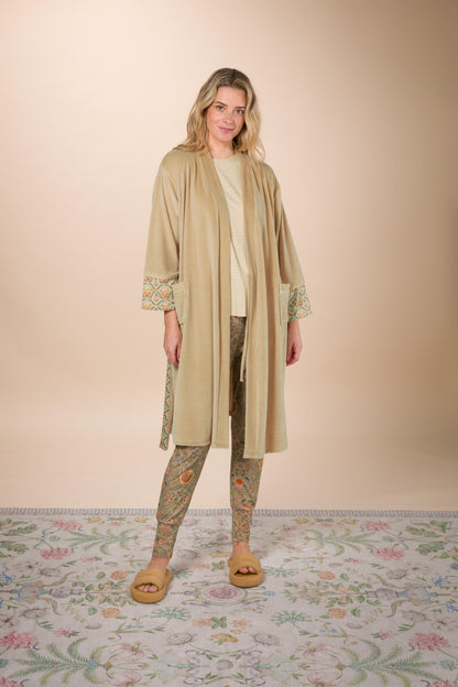 Naomi Kimono Velvet Solid