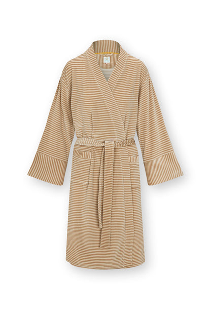 Naomi Kimono Velvet Little Sumo Stripe