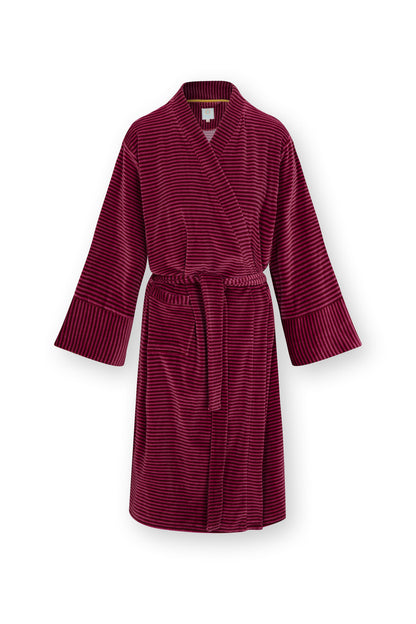 Naomi Kimono Velvet Little Sumo Stripe