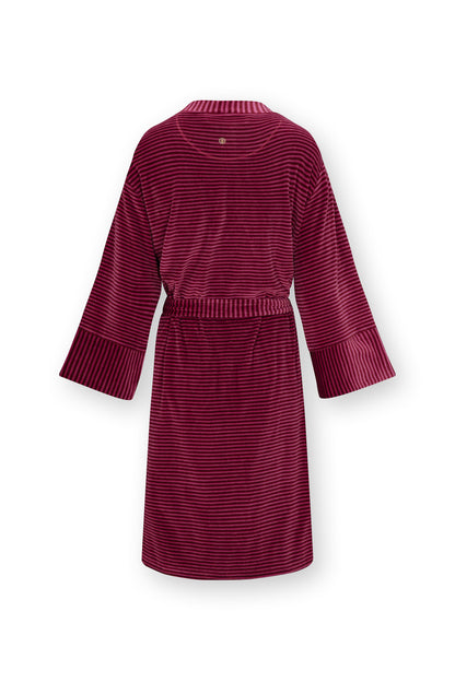 Naomi Kimono Velvet Little Sumo Stripe