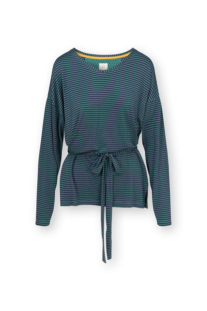 Timberly Long Sleeve Top Little Sumo Stripe