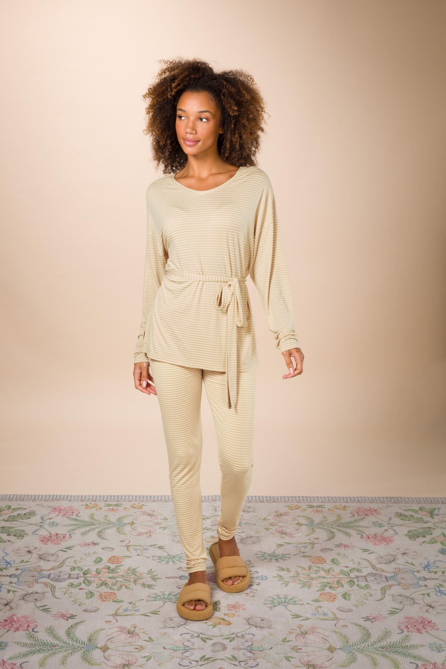 Timberly Long Sleeve Top Little Sumo Stripe