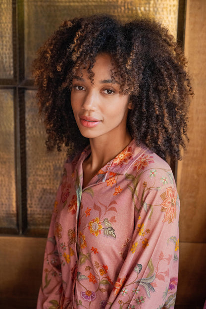 Faye Long Sleeve Top Coco Flower