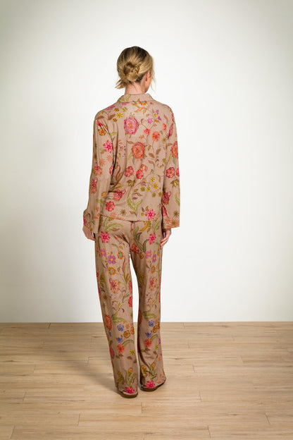 Faye Long Sleeve Top Coco Flower