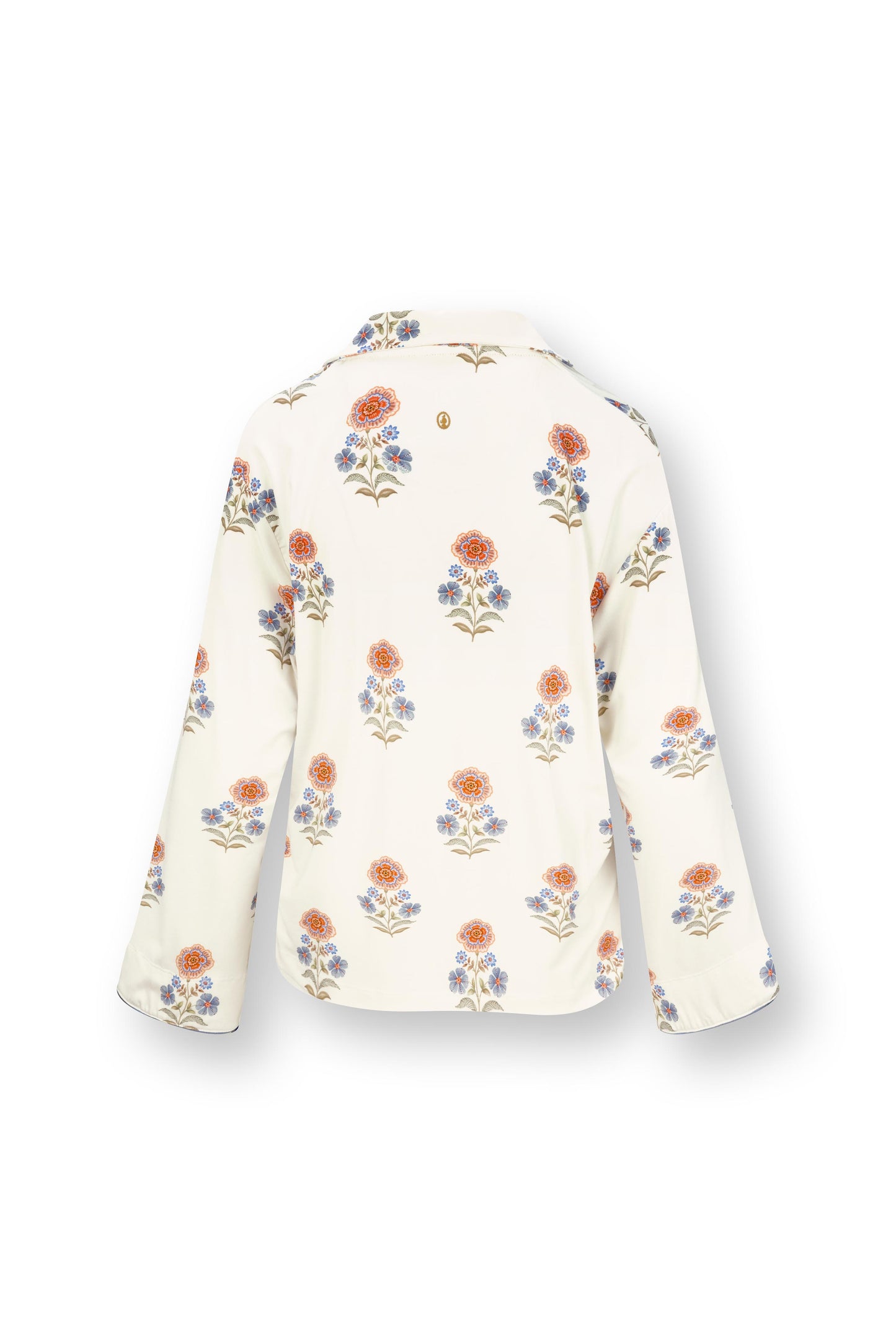 Faye Long Sleeve Top Tanaka White