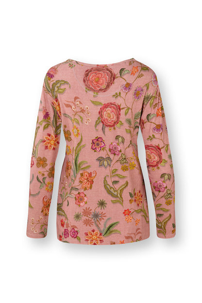 Trice Long Sleeve Top Coco Flower