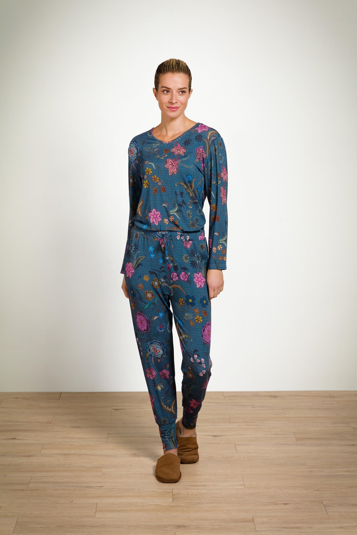 Trice Long Sleeve Top Coco Flower