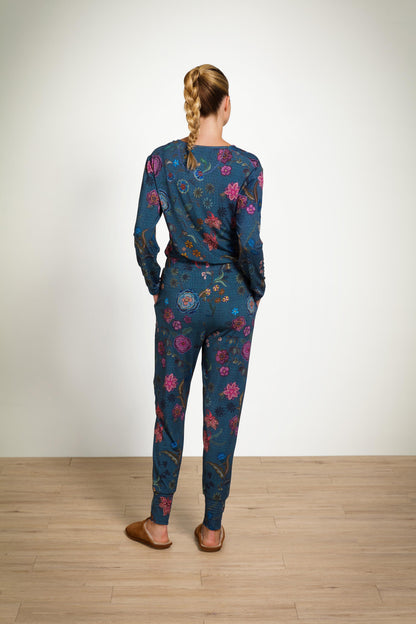 Trice Long Sleeve Top Coco Flower