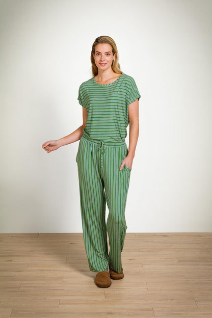 Tatum Short Sleeve Top Kente Stripe
