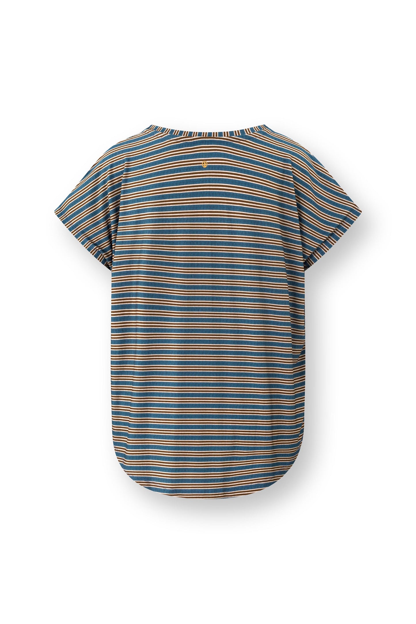 Tatum Short Sleeve Top Kente Stripe