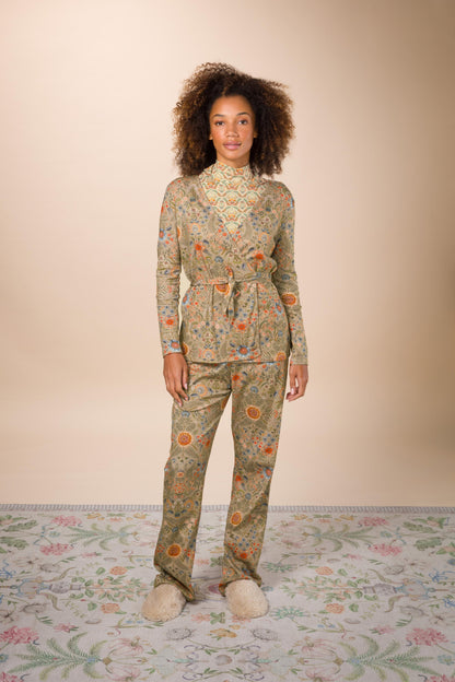 Blake Long Trousers Flore Pequeña