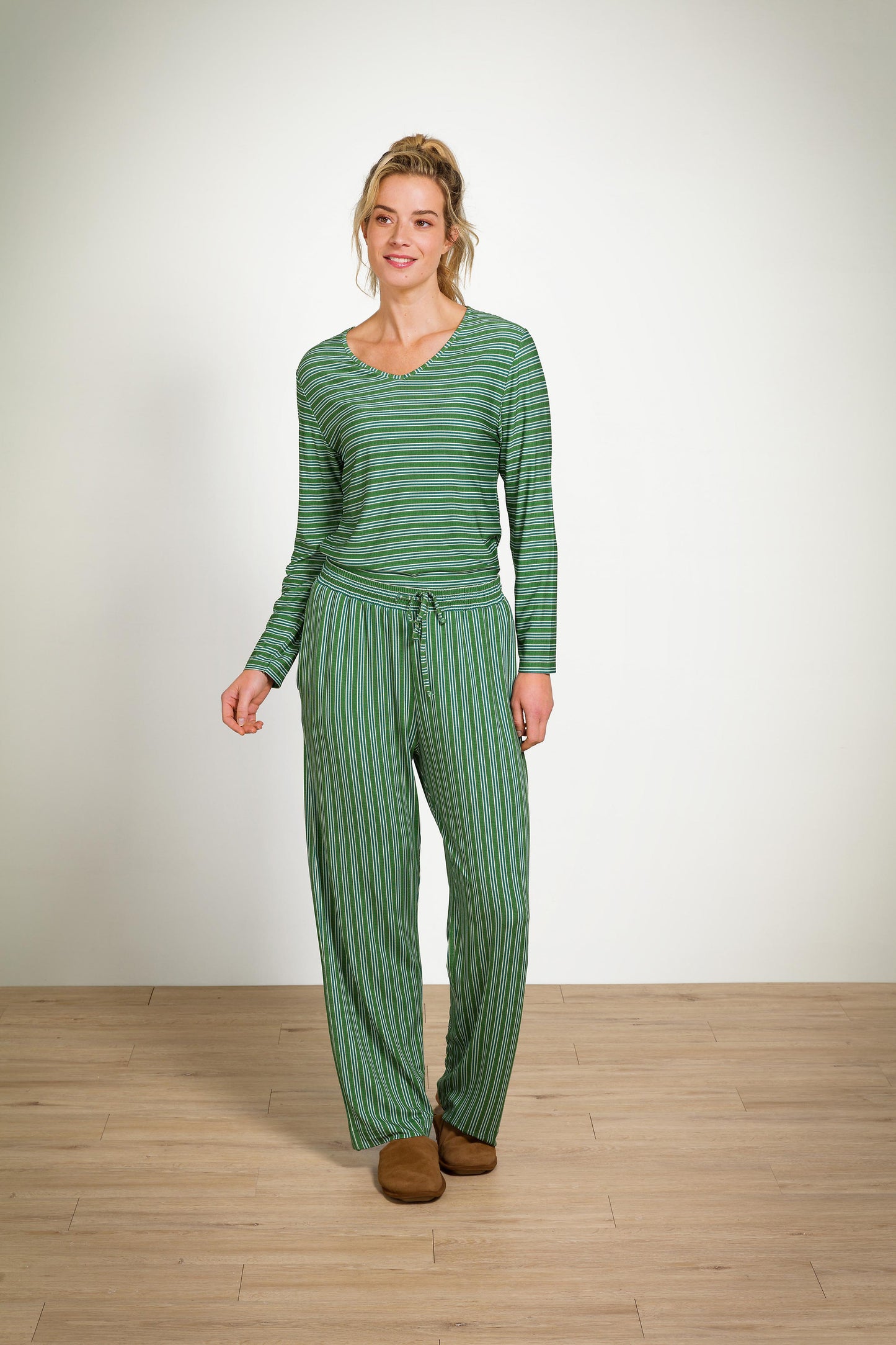 Belin Long Trousers Kente Stripe