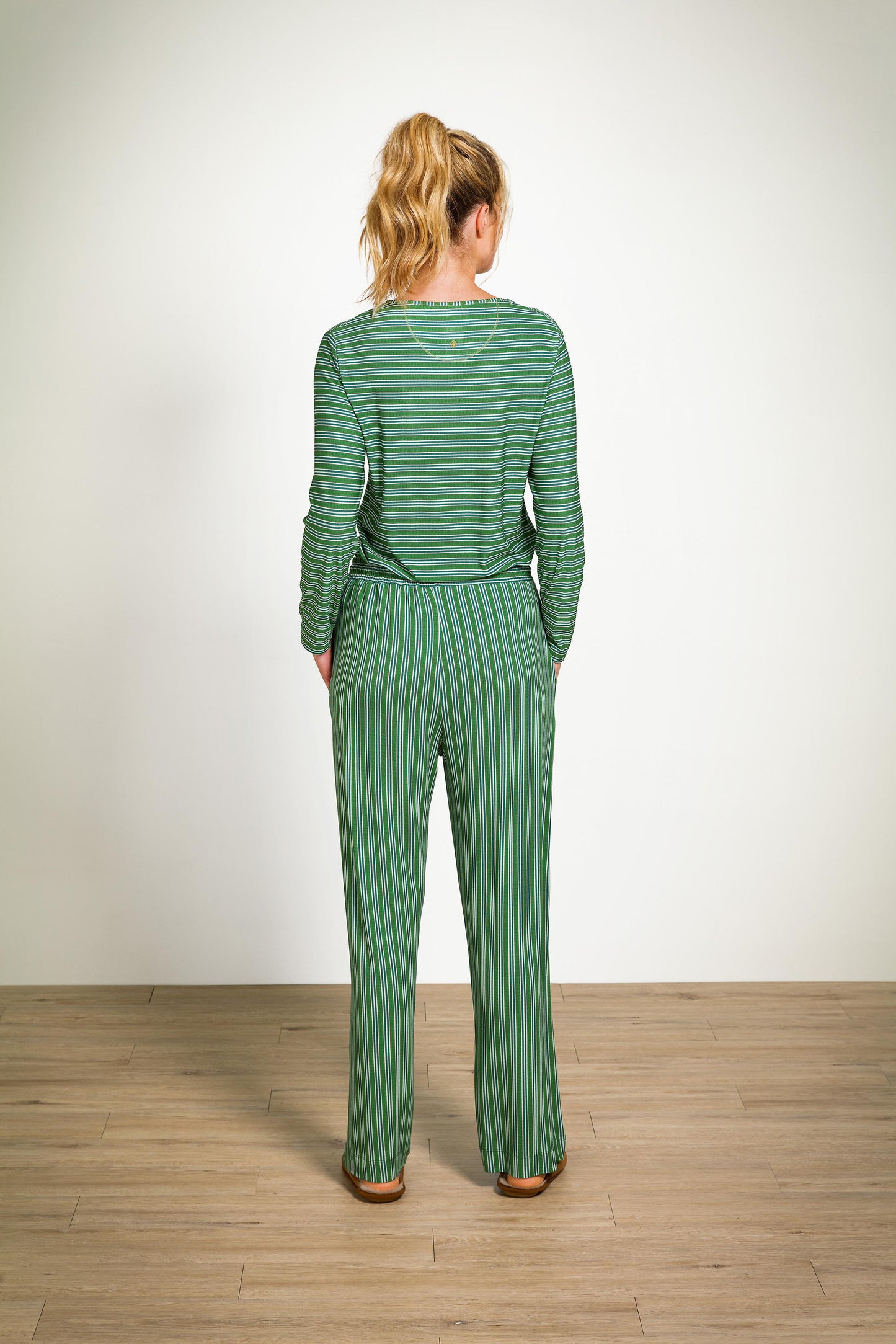 Belin Long Trousers Kente Stripe
