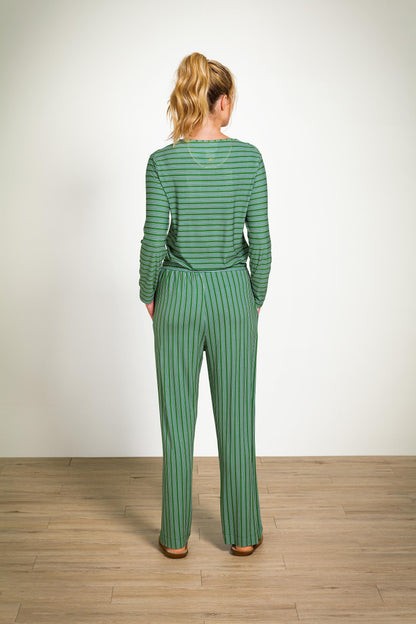 Belin Long Trousers Kente Stripe