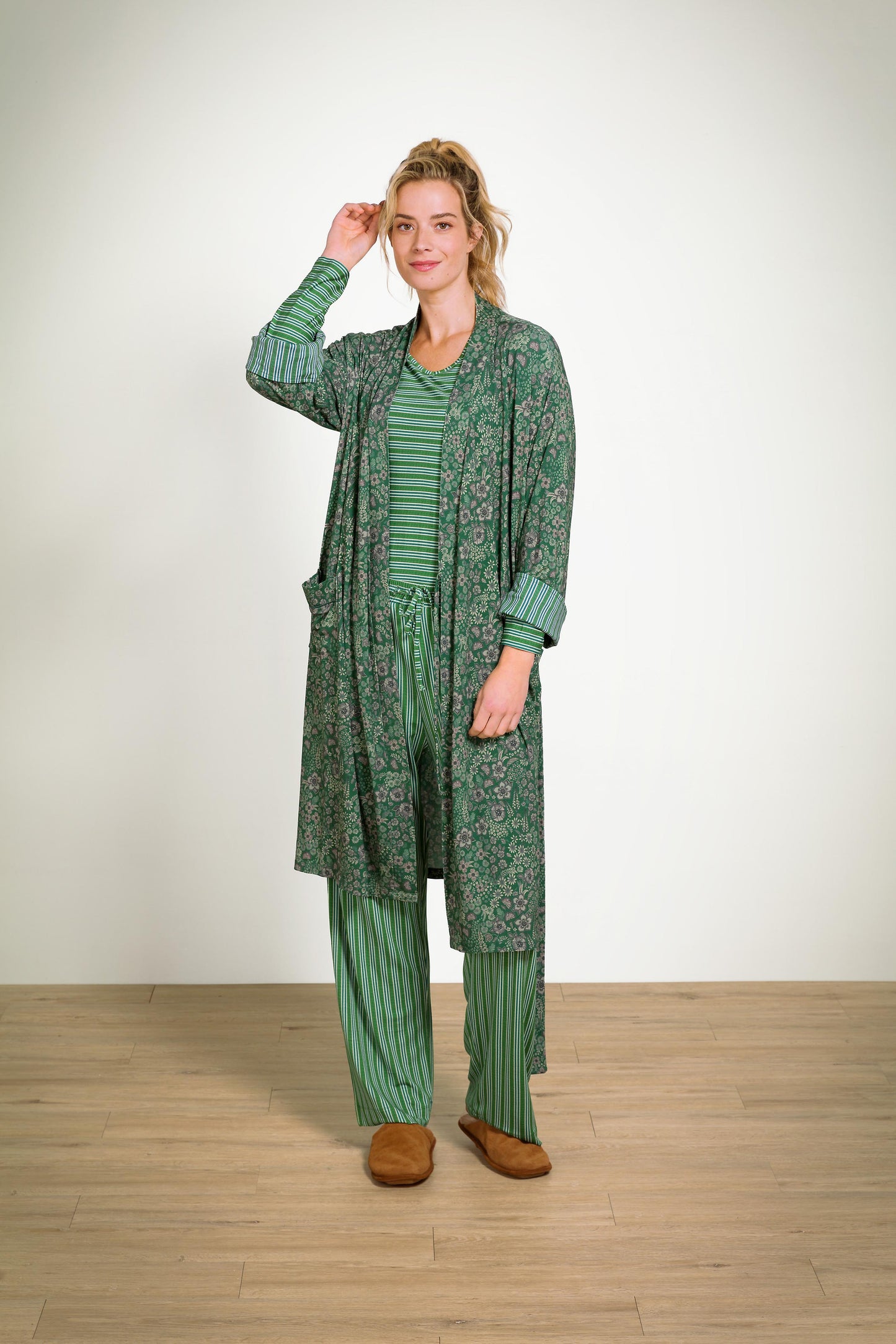 Belin Long Trousers Kente Stripe