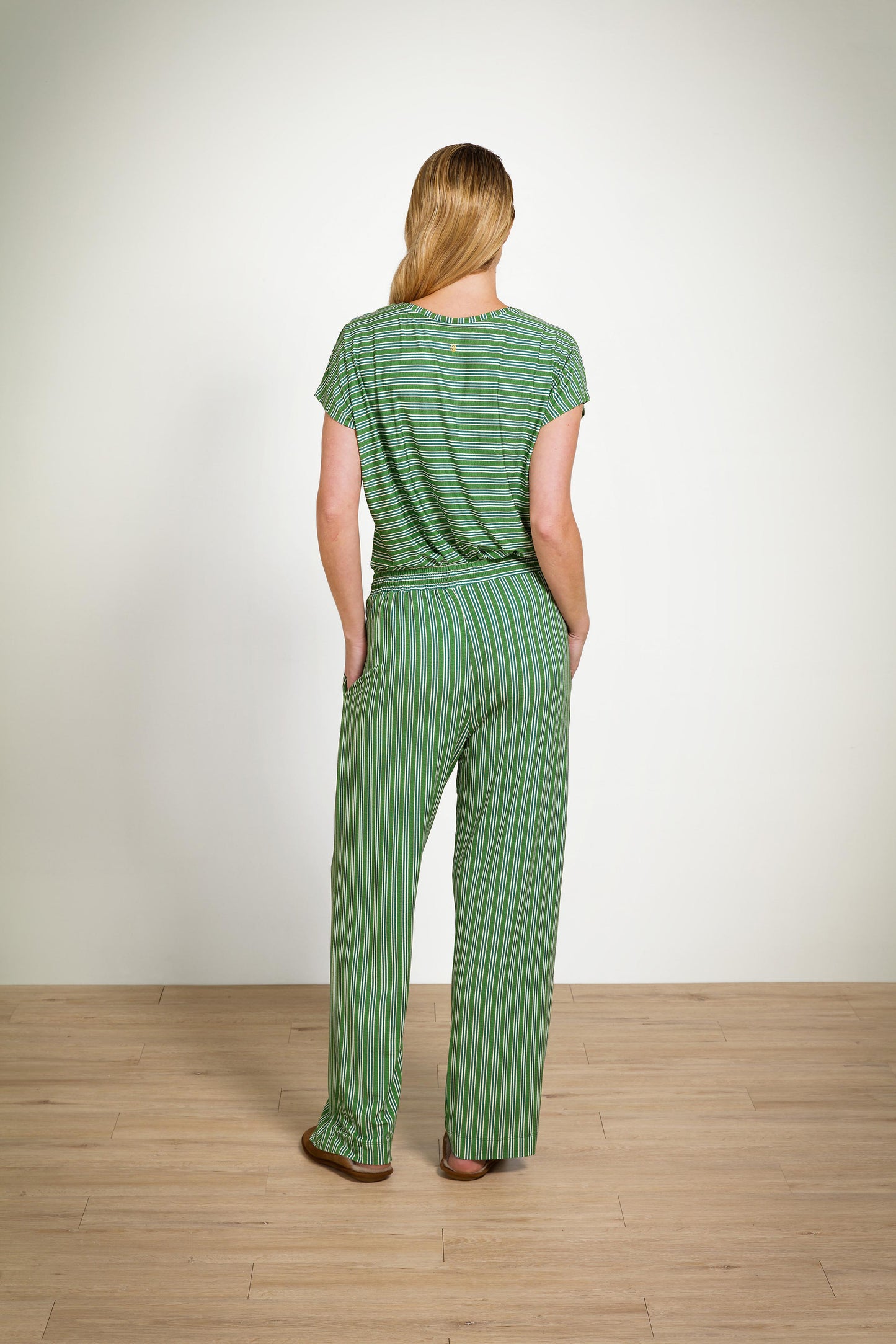 Belin Long Trousers Kente Stripe