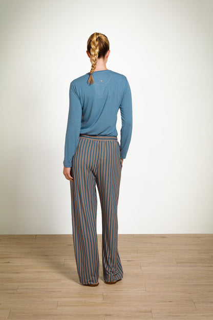 Belin Long Trousers Kente Stripe
