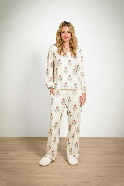 Belin Long Trousers Tanaka White