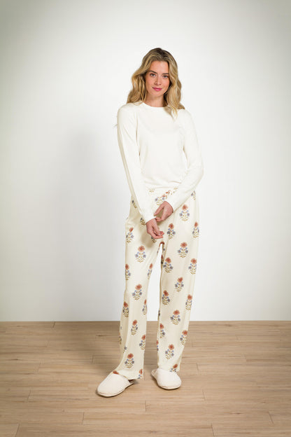 Belin Long Trousers Tanaka White