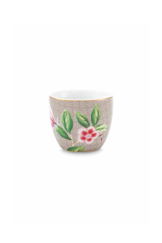 Egg Cup Blushing Birds Blue