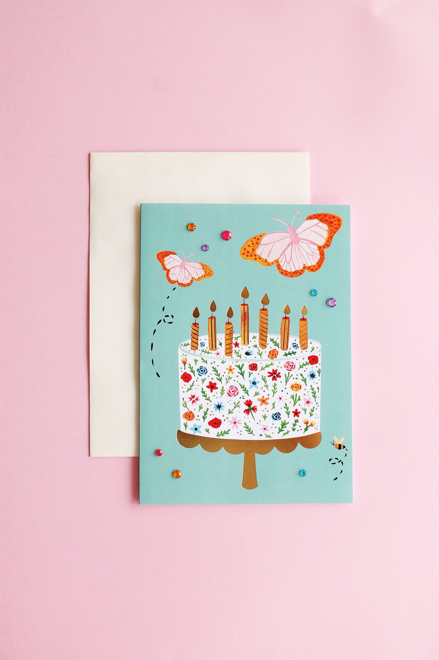 Garden Party Birthday Card