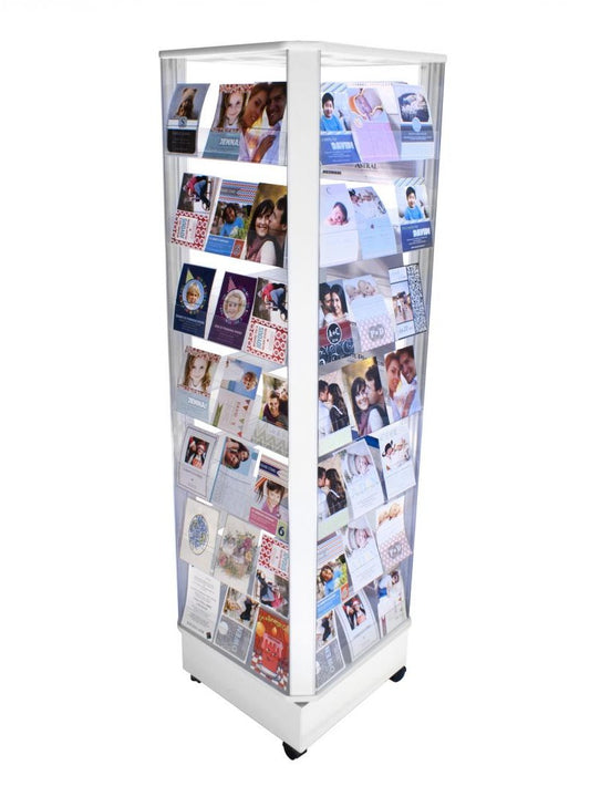 Greeting Card Floor Spinner - 84 Pocket