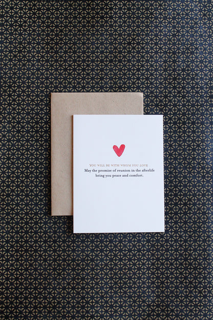 Religious Sympathy Card