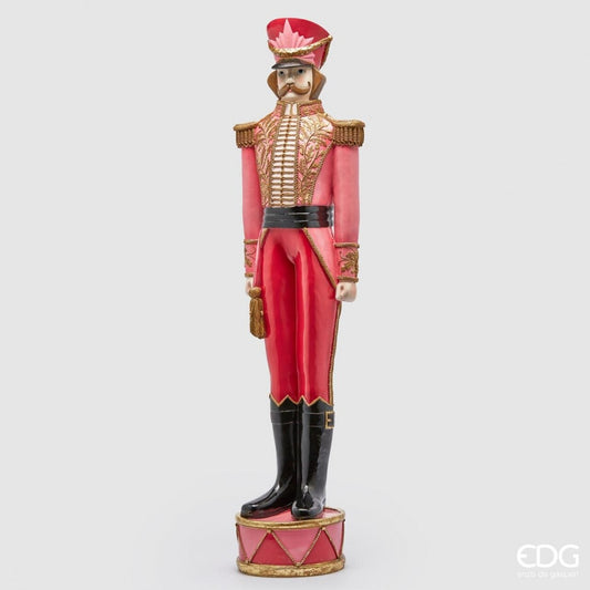4' Nutcracker Soldier Two Tone Pink