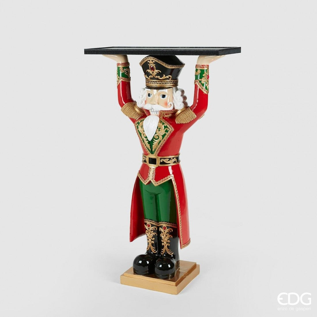 Nutcracker Soldier With High Tray