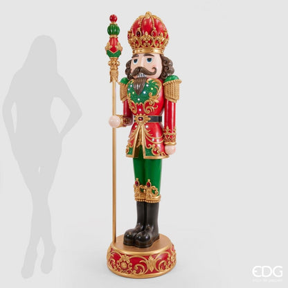 6' Regal Nutcracker Soldier With LED & Music