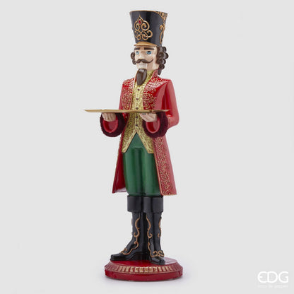 Nutcracker Soldier With Tray